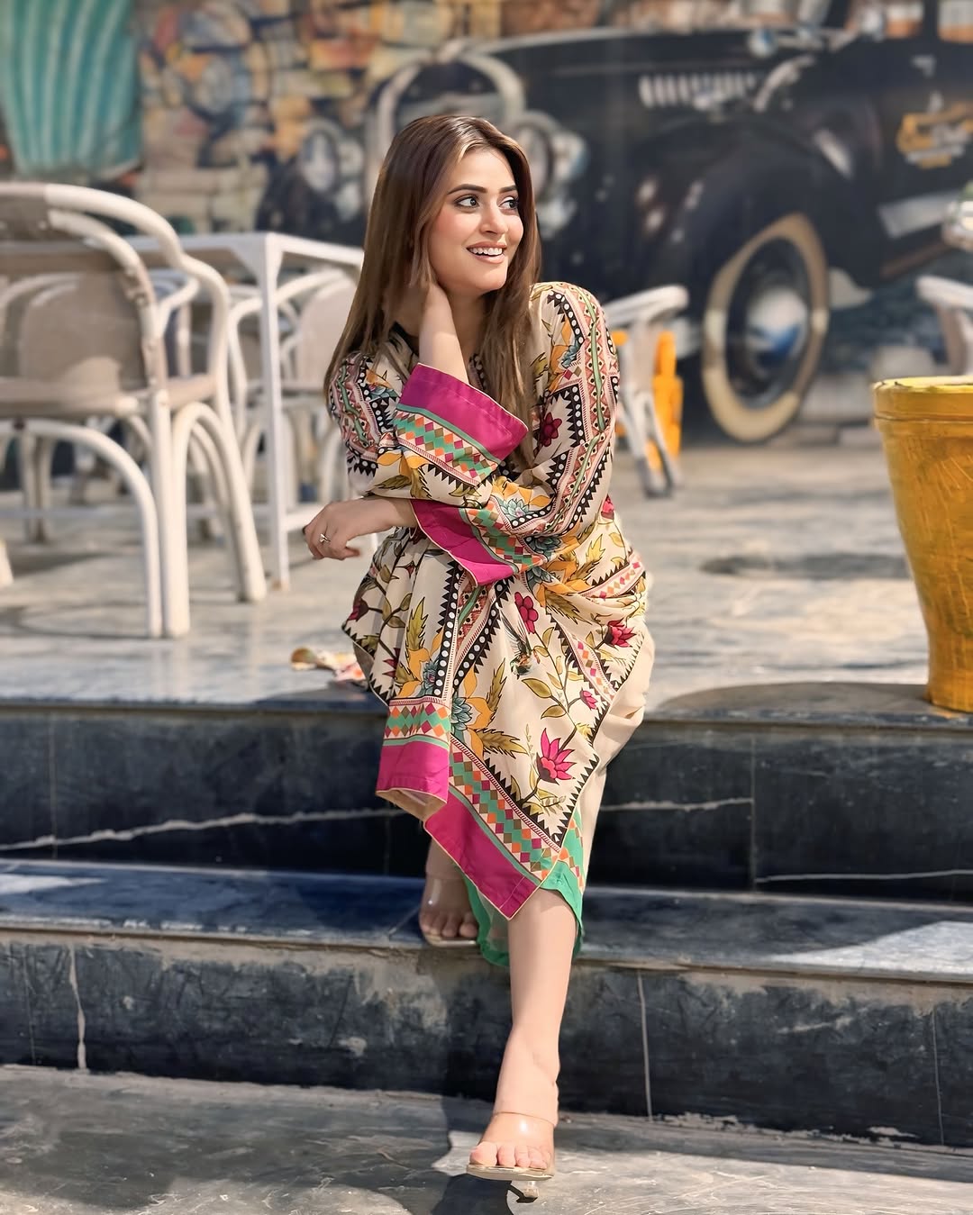 Gul Bahaar – Silky Lawn Co-Ord 2-Piece Set